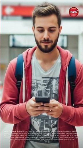 Pórtate a Claro y disfruta 2x1 en datos y minutos con la red de mayor cobertura. 📲❤️