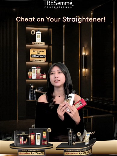 Saatnya rambut tampil lebih lembut, halus, dan mudah diatur! ✨ Yuk, cek TRESemmé Shampoo & Conditioner di LIVE sekarang. Ada promo spesial yang sayang banget kalau dilewatkan. Klik dan gabung sekarang! 💙 #TRESemme #ShampooConditioner #HairCare #RambutSehat #LiveShopping