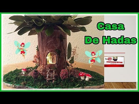 HOW TO MAKE A FAIRY HOUSE OUT OF CARDBOARD