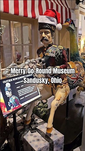 Merry-Go-Round Museum in Sandusky Ohio #history #amusementpark #ohio #fyp #merrygoround #historical