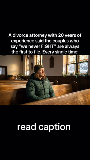 Rick Walter on Instagram: "1. Attorney Diana Holt processed over 4,000 divorces across two decades. Her data was disturbing: 83% of couples who described their marriage as conflict-free during initial consultations filed within 14 months. Couples who reported regular arguments but stayed engaged lasted an average of 22 years longer. The absence of fighting wasn’t harmony — it was disconnection already complete. 2. The neuroscience confirms it. Conflict activates the anterior cingulate cortex — t