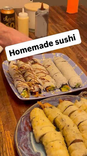 It was a Friday night Dovico tradition: homemade sushi night. This dates back to when Dr. Dovico was in medical school, and it’s one of our favorite family things to do together. #joyfulpediatrics #pediatrics #sushi | Joyful Pediatrics