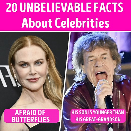 20 Unbelievable Facts About Celebrities | CelebRatings