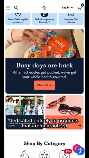Leveling up recovery, and relief through an FSA account is the hack