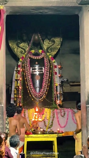 The Majestic 13-Foot Shiva Linga of Thanjavur Brihadeeshwara Temple! 🔱✨ #thanjavurtemple #sivatemple