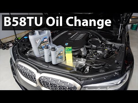G20 BMW M340i Oil Change and Service Reset