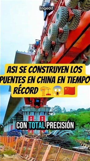 🚀 Mega machine in action | This is how bridges are built in China construction #shots
