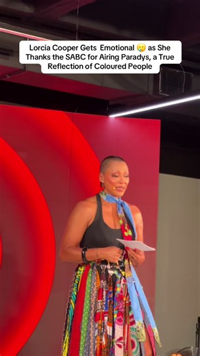 Lorcia Cooper Gets Emotional 🥲 as She Thanks the SABC for Airing Paradys, a True Reflection of Coloured People. #ParadysSABC2 #WhatToWatch #ForYouPage #SABC2