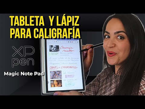 📝 HONEST Review: Magic Note Pad by @XPPen for practicing CALLIGRAPHY and LETTERING