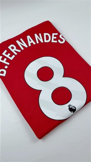 B.Fernandes 8 New Man United 25-26 Home Kit Football Jersey 🔥 New Soccer Shirt