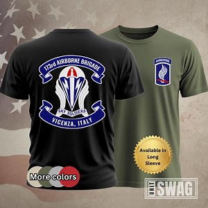 173rd Airborne Brigade, T-shirt, Sky Soldiers, Combat Team, Paratrooper, Airborne, US Army, Military, Veteran, Gift, Shirt, Tshirt - Etsy