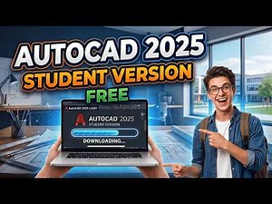 FREE AUTOCAD 2025 DOWNLOAD AND INSTALL || STUDENT LICENSE
