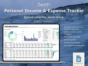 ZestFi Income & Expense Tracker