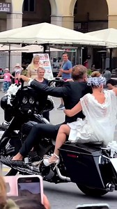 Biker weddings.😎👍 #harleydavidson #bikerwedding #bikertiktok | Biker Life