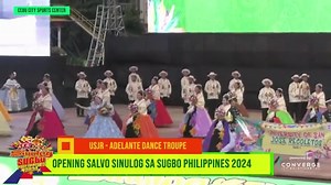 #JosenianPride | Rewatch the performance of our Adelante Dance Troupe during the Sinulog 2024 Opening Salvo last night at the Cebu City Sports Center. The 18 participating schools were assigned regional inspirations for their respective presentations under the concept of Sinulog Sugbo - Philippines. The University of San Jose-Recoletos made a Sinulog presentation inspired by the culture of Region 3 - Central Luzon. Video courtesy of Sinulog Foundation Inc. #Sinulog2024 #SinulogFestival #VivaPitS