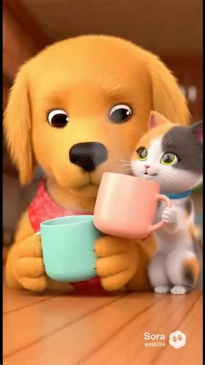 Hot Means STOP: Wait for an Adult#cat #cute #dog