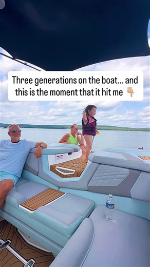 Shoreline Brands on Instagram: "We spend so much time chasing the next thing. Bigger goals, bigger plans, bigger numbers. But moments like this are the real win. This is the stuff you don’t see in the highlight reels. It’s the quiet in-between moments that end up meaning the most. Owning a boat isn’t just a toy. It’s a tool. A tool that builds everlasting memories. A tool that fosters real relationships. A place where conversations happen naturally, without phones, without distractions, without 