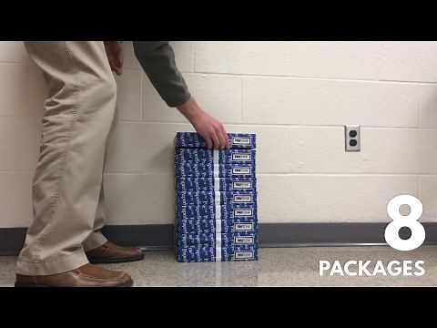 Stacking Paper [Act 3 UPDATED] | 3 Act Math Task | Proportional Relationships