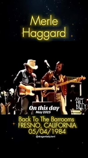 Merle Haggard Live Fresno 1984 — Back To The Barrooms