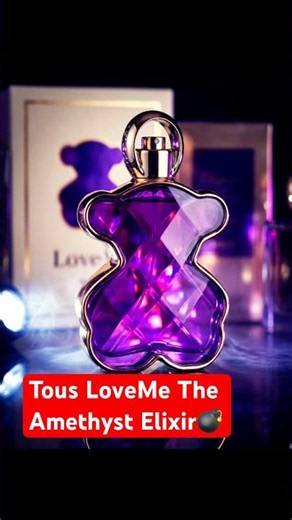 Tous LoveMe The Amethyst Elixir Review ✨ Sweet, Fruity & Elegant! 🐻 #unboxing #perfumereview