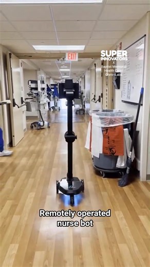 A US hospital started using 18 remotely operated nurse bots to reduce nursing workload strain in 2024. It's still going! These can perform many tasks from providing care instructions and discharging patients, to transporting medical records and smaller objects. Night shift virtual nurses are currently being trained. The question is: how would you feel coming across such a nurse at a hospital where you are being treated? | The Medical Futurist