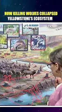 How Killing Wolves Collapsed Yellowstone’s Ecosystem #upsc