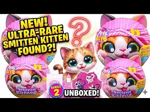 NEW ZURU Pets Alive Smitten Kittens Series 2 UNBOXING - Part 2!ASMR