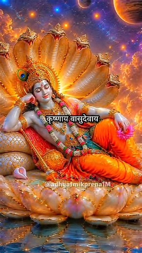 Powerful Krishna Mantra - 🐭 KRISHNAYA VASUDEVAYA #krishna #chanting #meditation #music #bhakti