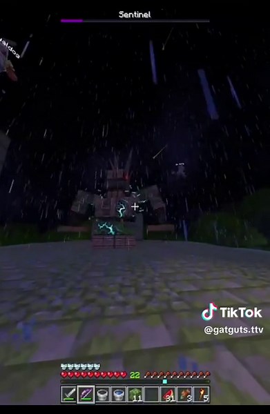 Sentinel Boss Challenge in RealismCraft Mod Pack