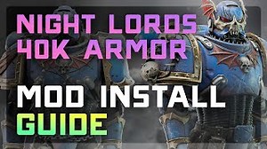 How to Install the 40k NIGHT LORDS Armor Replacement Mod for Helldivers 2