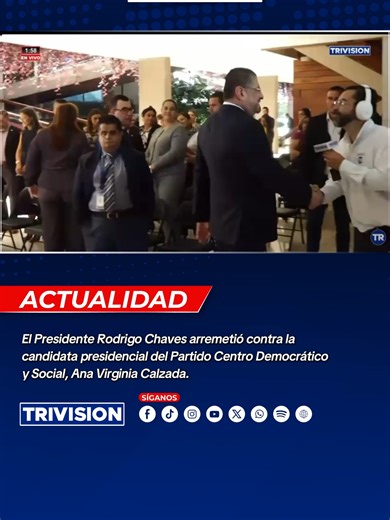 Rodrigo Chaves critica a Ana Virginia Calzada por pensión