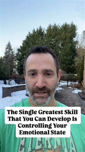 Nat Berman | The greatest skill you can develop is to control your emotional state. Your mood is not something that happens to you, it is something you... | Instagram
