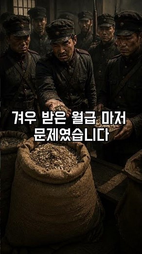 백성들이 왕궁으로 쳐들어갔다. 임오군란