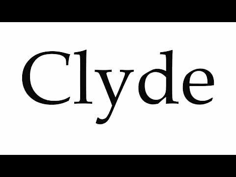How to Pronounce Clyde