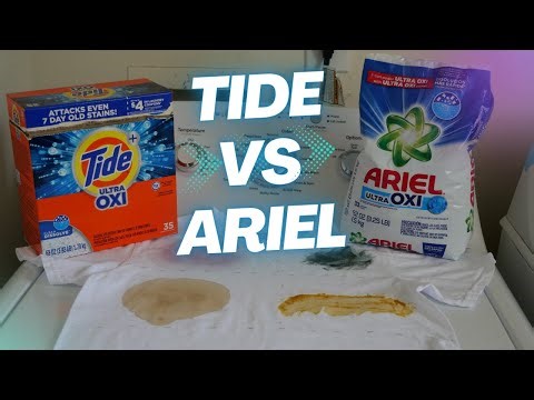 Tide Ultra Oxi vs Ariel Ultra Oxi | Best P&G Detergent
