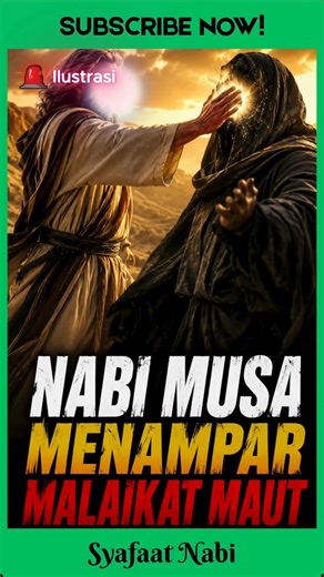 Kisah Nabi Musa Menampar Malaikat Maut #shorts #ceritaislam #kisahislami #nabimuhammad