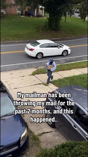 My Mailman Has Been Throwing My Mail For The Past 2 Months, And This Happened.. #reels #skits #mailman | Erick Claros