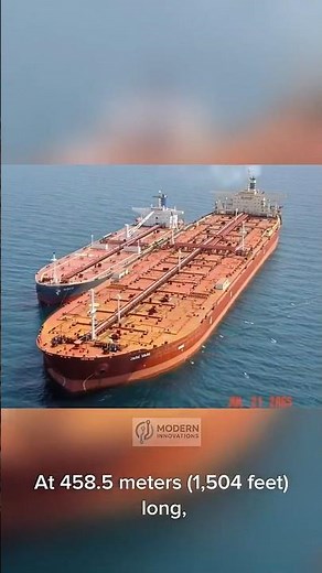Meet Seawise Giant – The Largest Oil Tanker Ever #SeawiseGiant #LargestShip