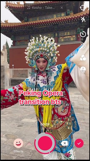Tryjng Beijing Opera today 😭😭 just love some traditional stuff 💜 #transitionbts #transitiontutorial #transition #kitanamortalkombat #chineseculture