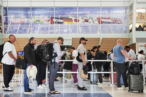 A downturn in international travel to the US may last beyond summer, experts warn