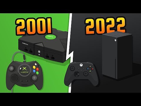 Evolution of Xbox (2001-2022)