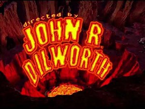 Courage The Cowardly Dog in: Courage Under the Volcano🌋Title Card