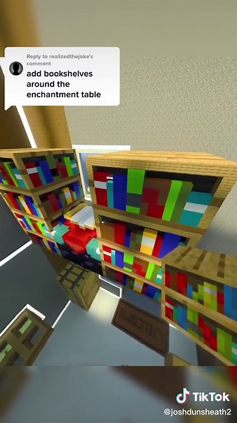 Enhancing Your Minecraft Enchantment Table with Bookshelves