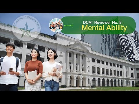DCAT Reviewer No. 8: Mental Ability | #reviewcentral #dcat #dlsu #freereviewer #animolasalle