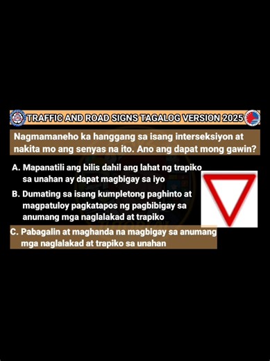 LTO exam reviewer for Professional and Non Professional Driver's License Part 13 #driverslicense #lto #ltoexam #ltoreviewer