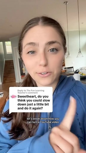 Let’s slow it down… 😎 Here’s how you can turn a YouTube video into a Google Slides Presentation. 💻 #teachersofinstagram #brisk #briskteaching | Brisk Teaching