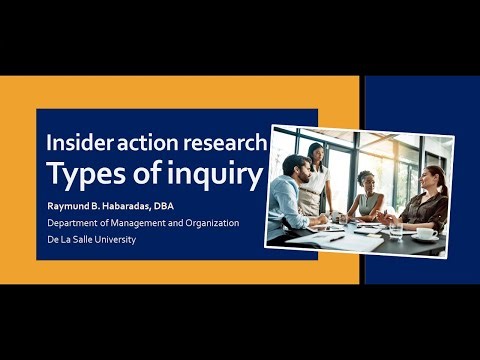 Action research - Types of inquiry