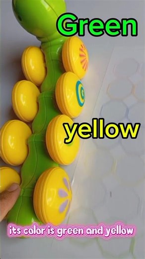 🐛🌈Caterpillar Teaches Colors - Educational Video for Kids.