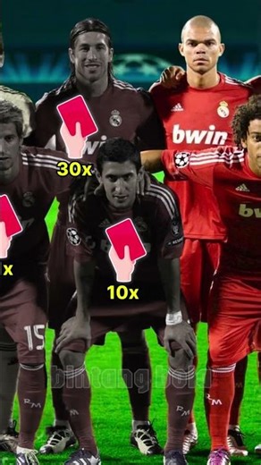 Squad Real Madrid 2011/12 - Player's Red Card | Update #bintangbola