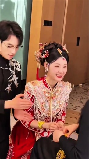 Chinese Wedding | Bride’s Sweet Smile & Beautiful Tradition 💍❤️